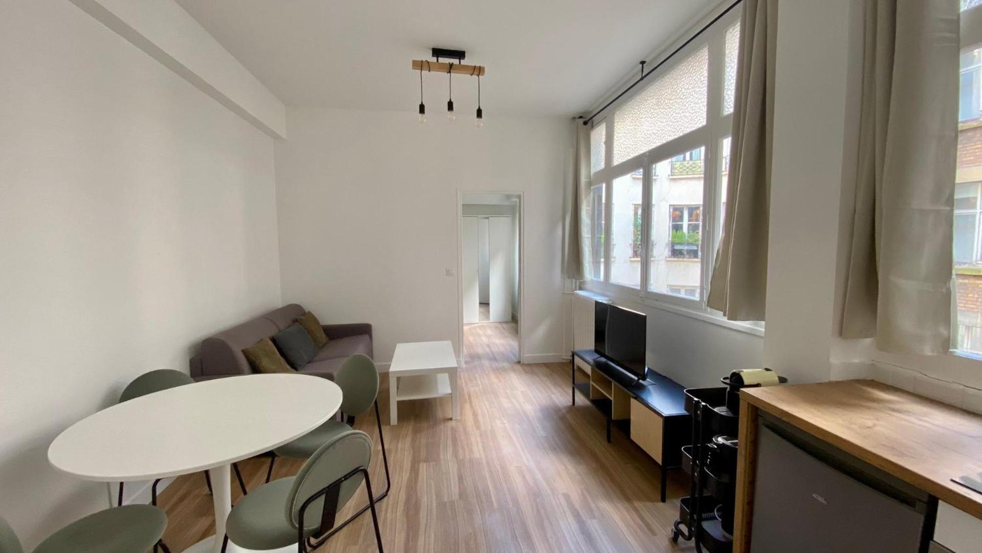 Appartement Charmant Proche Grands Boulevard 4P Parijs Buitenkant foto